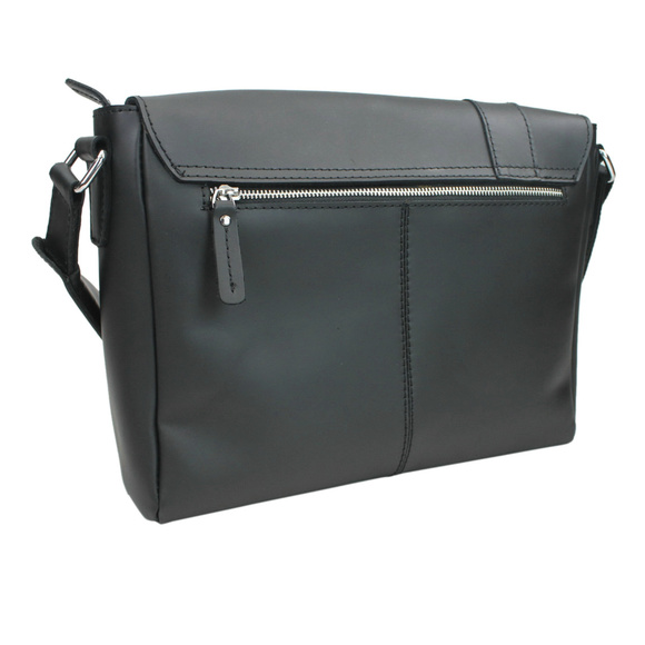 Vagarant Traveler Full Grain Leather Messenger Bag  Full Grain Leather Messenger Bag L14BRN